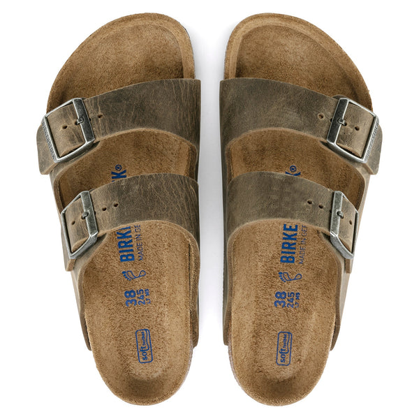 ARIZONA SOFT - FADED KHAKI - OIL LEATHER