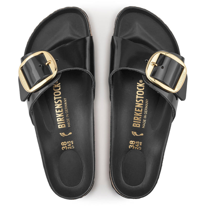 MADRID BIG BUCKLE - HIGH SHINE - LEATHER