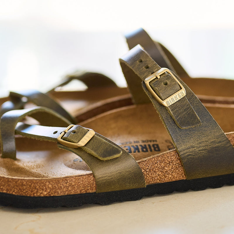 MAYARI - OLIVE - OIL LEATHER