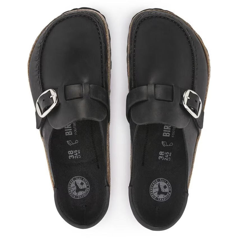 Buckley Oiled Leather- Black