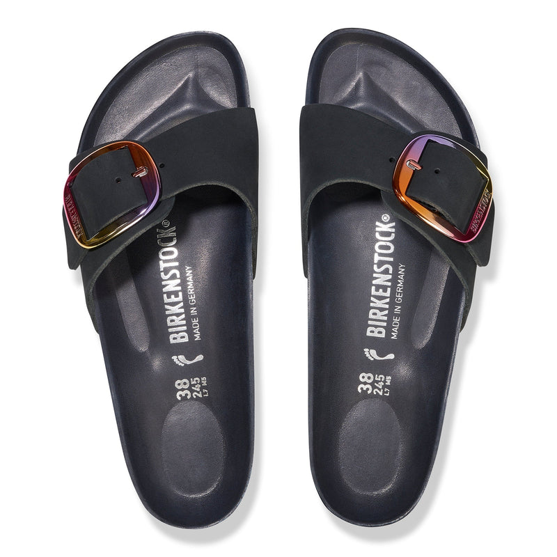 MADRID BIG BUCKLE - BLACK - RAINBOW