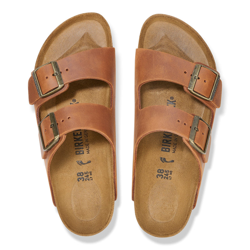 ARIZONA - COGNAC - OIL LEATHER