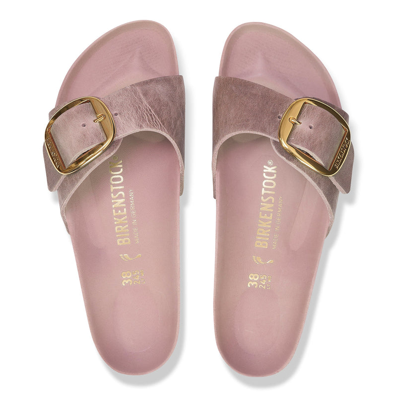 MADRID BIG BUCKLE - LAVENDER - OIL LEATHER