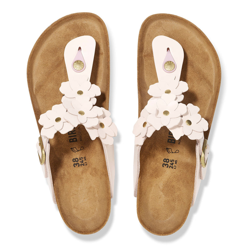 GIZEH FLOWERS - LIGHT ROSE - LEATHER