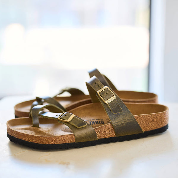 MAYARI - OLIVE - OIL LEATHER